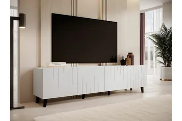 Strontian Tv-skåp 200 cm Scandinavian Choice White - Products - Möbler - TV- & Mediamöbler - TV-skåp