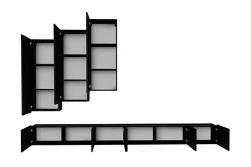 Tessan Tv-möbelset - Vit - Products - Möbler - TV- & Mediamöbler - TV-möbelset