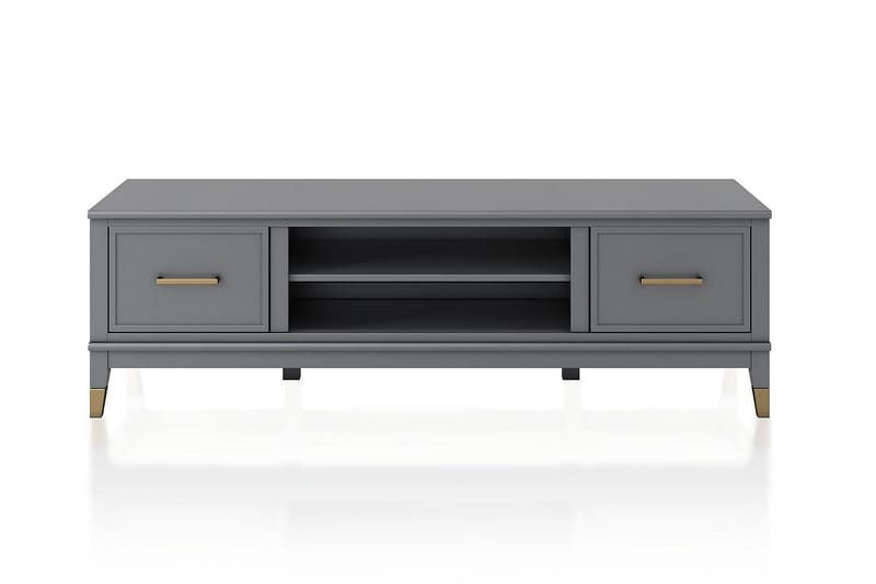 Westerleigh TV-bänk 152x50 cm Grafitgrå - CosmoLiving - Products - Möbler - TV- & Mediamöbler - TV bänk & mediabänk