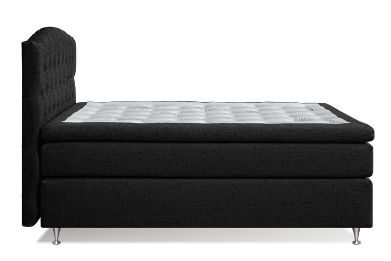 Belda Kontinentalsäng 140x200Medium - Svart - Products - Möbler - Säng - Kontinentalsäng