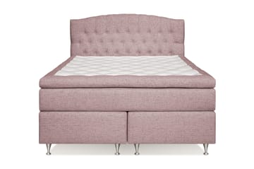 Belda Sängpaket 160x200 Fast - Rosa - Products - Möbler - Säng - Kontinentalsäng