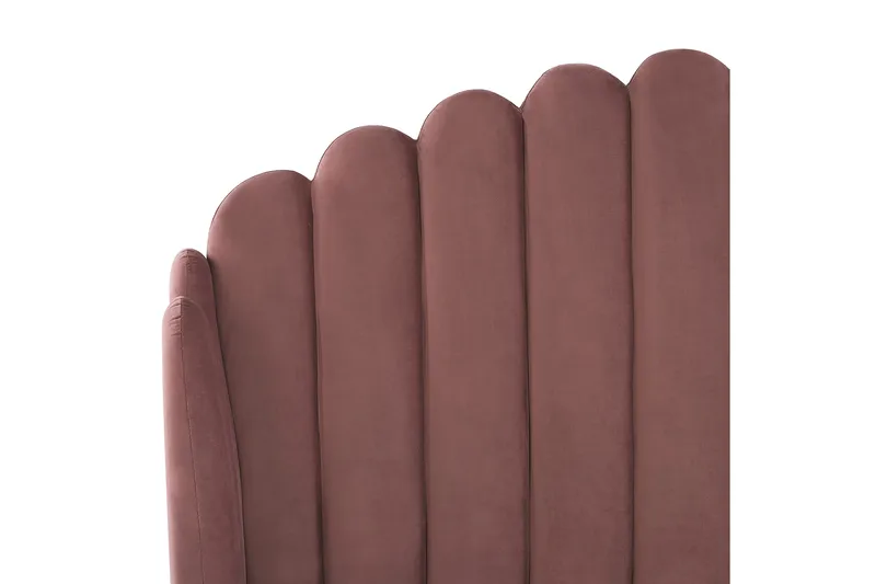 Benicio Sängram 160x200 cm - Rosa/Guld - Products - Möbler - Säng - Sängram & sängstomme