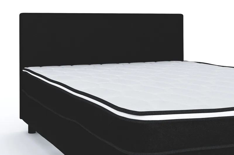 Billingen Komplett Sängpaket 140x200 cm - Svart - Products - Möbler - Säng - Kontinentalsäng