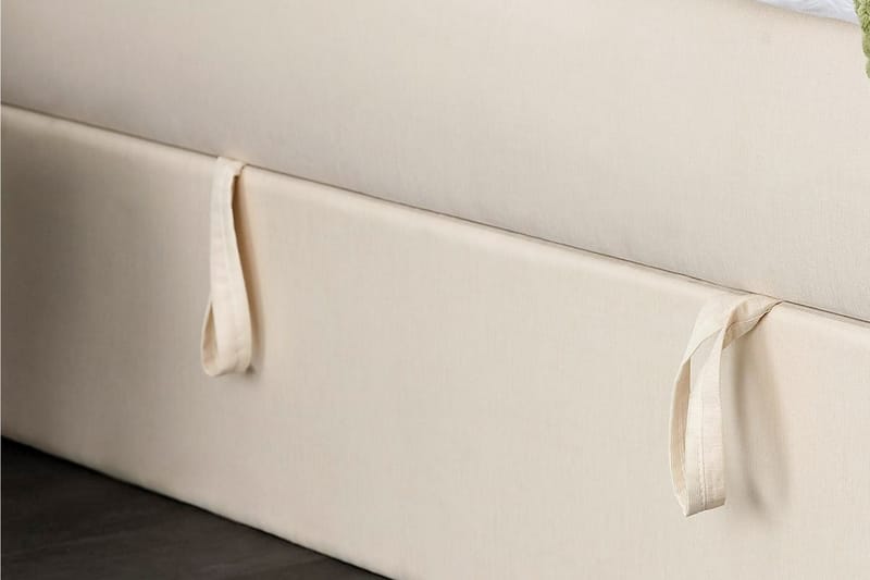 Boxy Box Bed Säng med Förvaring 120x200 cm - Beige - Products - Möbler - Säng - Säng med förvaring