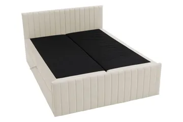Calrosor Sängpaket Kontinentalsäng med Förvaring 180x200 cm - Grå - Products - Möbler - Säng - Komplett sängpaket