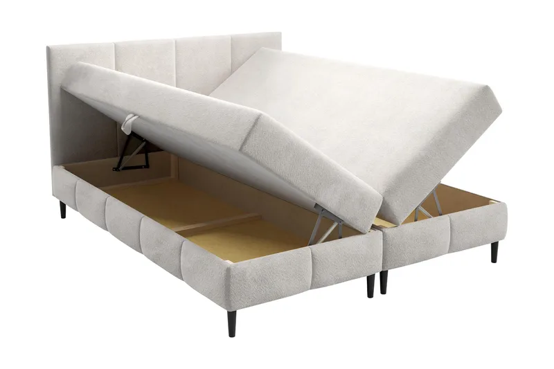 Celestine Förvaringssäng 120x200 cm - Vit - Products - Möbler - Säng - Komplett sängpaket