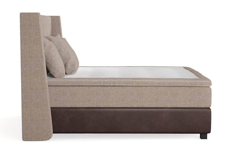 Cuba Kontinentalsäng 160x200 - (+Fler val) Beige/Brun - Products - Möbler - Säng - Kontinentalsäng