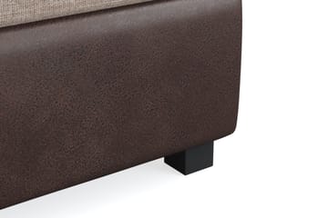 Cuba Sängpaket 160x200 med Två Bruna Kuddar - (+Fler val) Beige/Brun - Products - Möbler - Säng - Kontinentalsäng