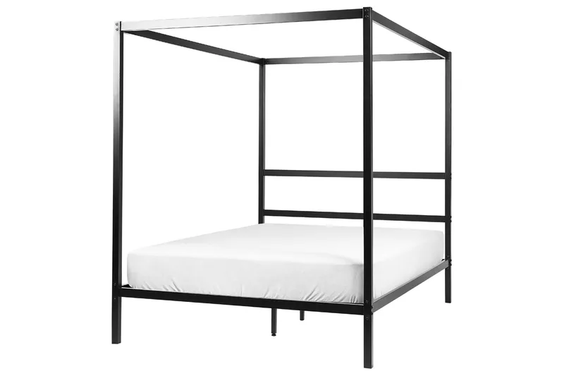 Denaya Himmelsäng 140x200 cm, Svart