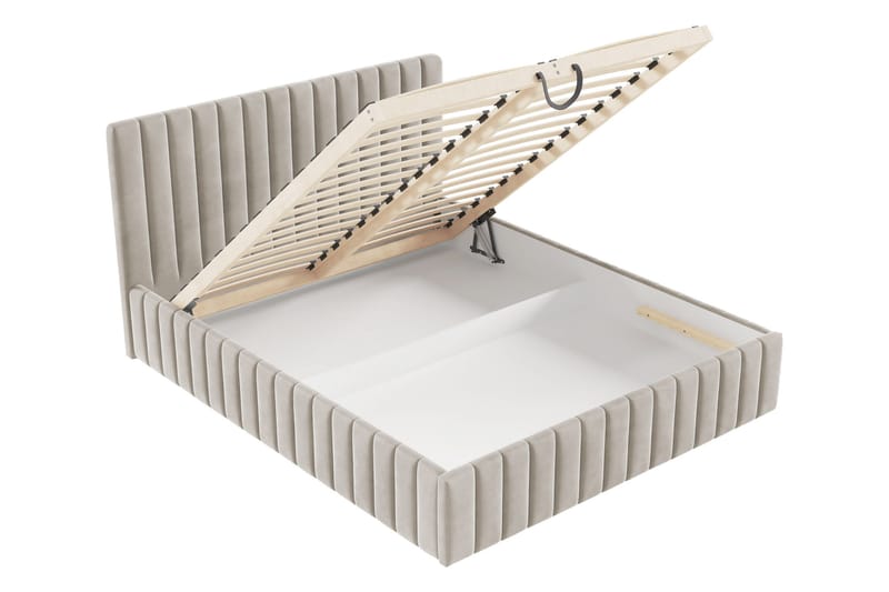 Desio Förvaringssäng 180x200 cm - Gul - Products - Möbler - Säng - Säng med förvaring