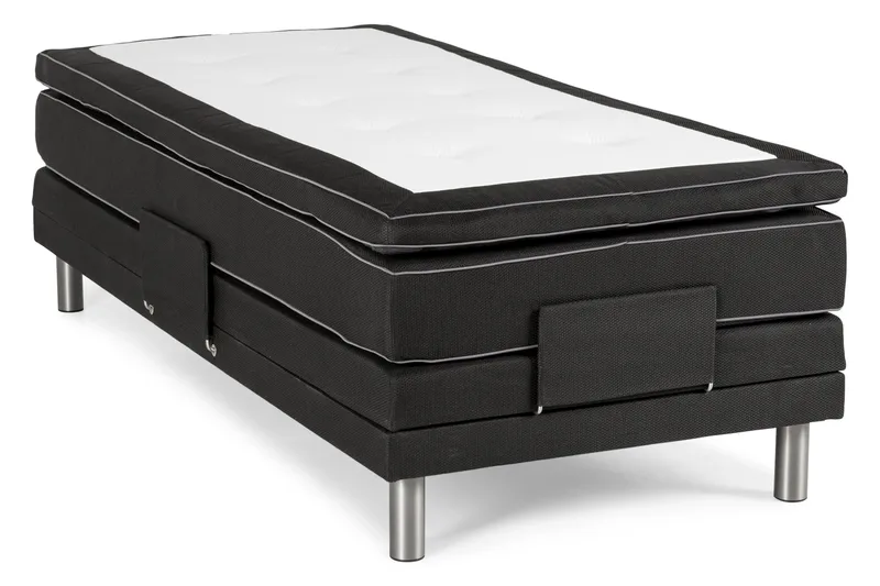 Detroit Ställbar Säng 90x200 cm Höj och sänkbar - Svart - Products - Möbler - Säng - Ställbar säng