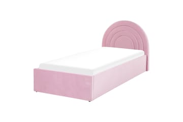 Diantha Sängram 90x200 cm - Rosa - Products - Möbler - Säng - Säng med förvaring