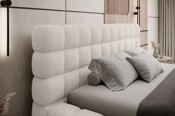 Dizzle Sängram 180x200 cm - Vit - Products - Möbler - Säng - Säng med förvaring