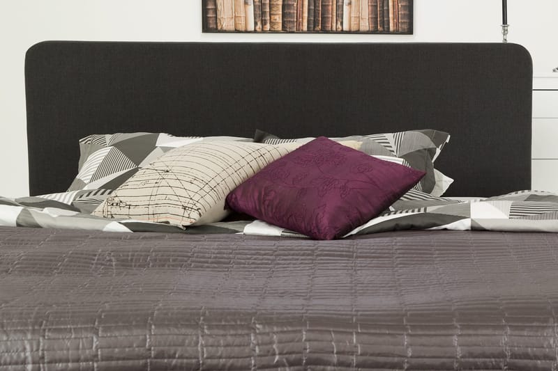 Dolly Kontinentalsäng 200x200 cm - Mörkgrå - Products - Möbler - Säng - Kontinentalsäng