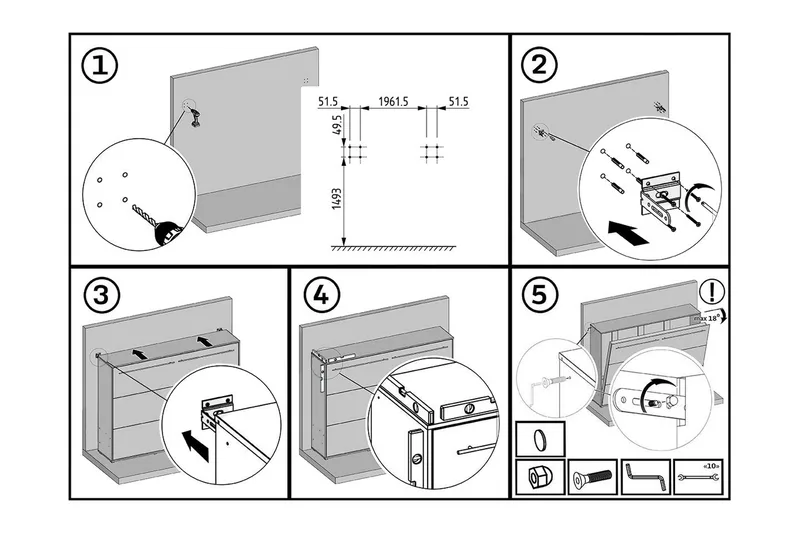 Rauk Sängskåp 140x200 cm Wilson & Wood White High gloss - Products - Möbler - Säng - Gästsäng & extrasäng - Sängskåp