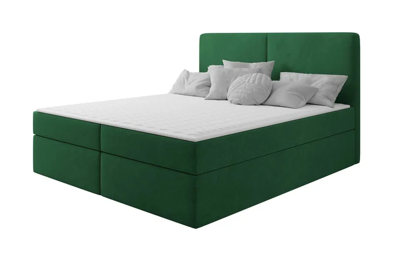 Garris Sängpaket Kontinentalsäng 140x200 cm, Grön