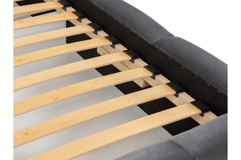 Gioia Förvaringssäng 160x200 cm - Grå - Products - Möbler - Säng - Säng med förvaring