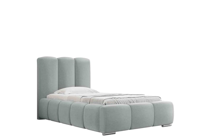 Gioia Sängram med Förvaring 90x200 cm, Grå