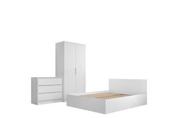 Gudelia Möbelset För Sovrum - Vit - Products - Möbler - Säng - Möbelset för sovrum