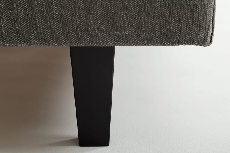 James Kontinentalsäng 180 cm - Grå - Products - Möbler - Säng - Kontinentalsäng