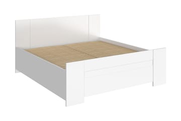 Julissa Ramsäng  Vit - Vit - Products - Möbler - Säng - Dubbelsäng