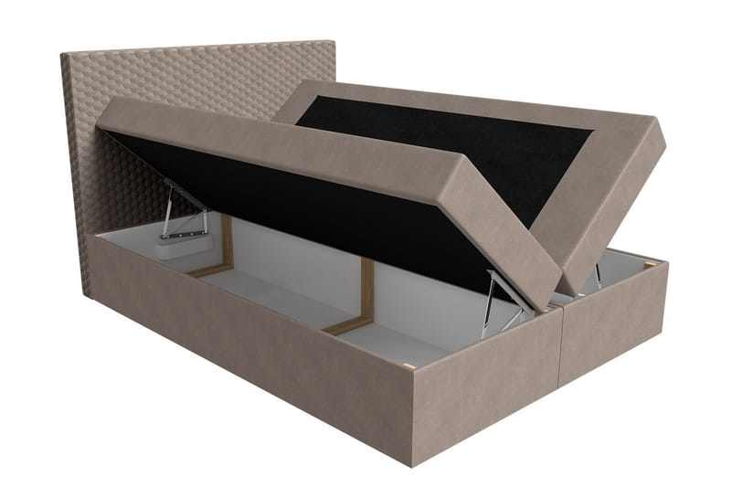 Laargard Kontinentalsäng medFörvaring 160x200 - Beige - Products - Möbler - Säng - Säng med förvaring