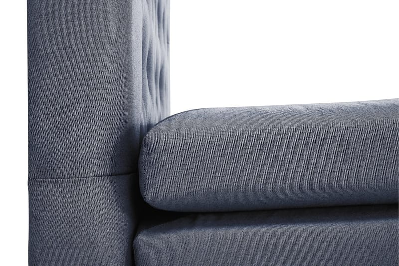 Lucky Komplett Sängpaket 180x200 Latex Diamant Sänggavel - Mörkblå - Products - Möbler - Säng - Kontinentalsäng