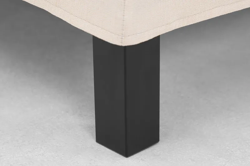 Lucky Kontinentalsäng 120x200Memorymadrass  Beige - Beige - Products - Möbler - Säng - Enkelsäng