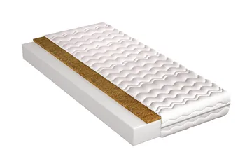 Artino Madrass 120x200x15 Skum - Vit - Products - Möbler - Säng - Madrass - Skummadrass