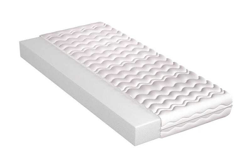 Manetto Madrass 80x190 cm, Vit