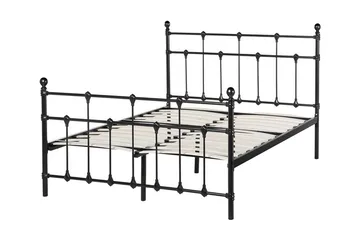 Mayford Sängram 140x200 cm - Svart - Products - Möbler - Säng - Sängram & sängstomme