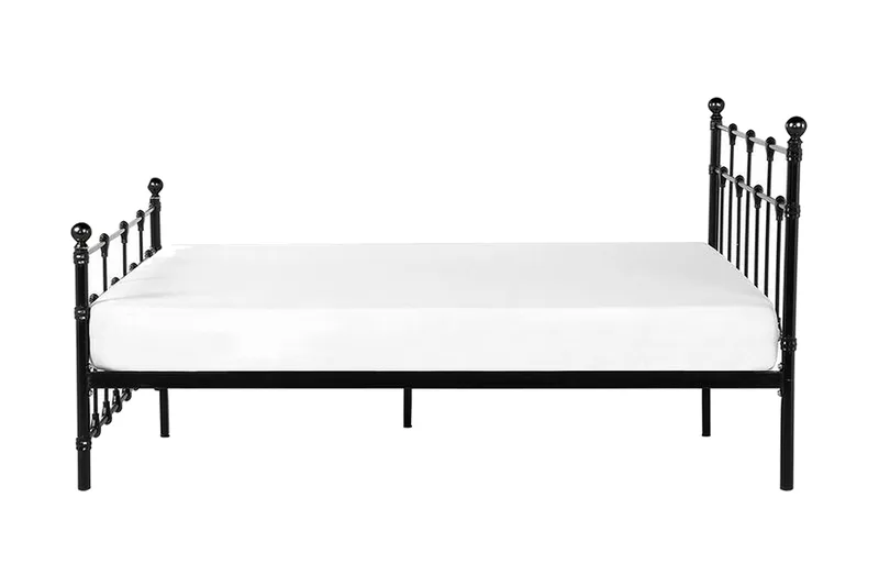 Mayford Sängram 140x200 cm - Svart - Products - Möbler - Säng - Sängram & sängstomme