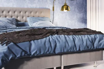 Meja Sängpaket 120x200 - Ljusgrå - Products - Möbler - Säng - Enkelsäng