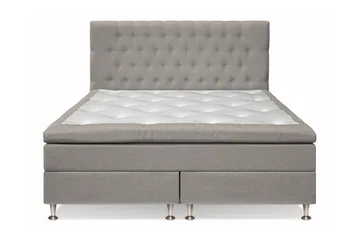 Sänggavel Diamant - Ljusbrun