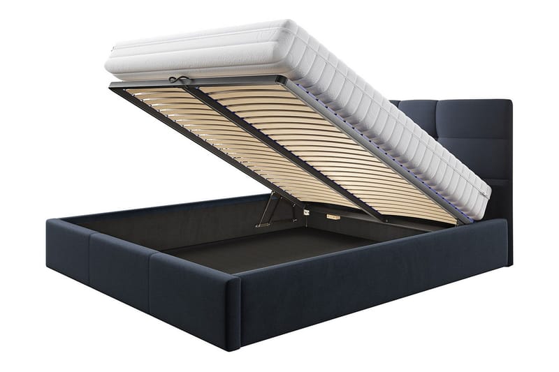 Nieres Förvaringssäng 180x200cm - Mörkblå - Products - Möbler - Säng - Säng med förvaring