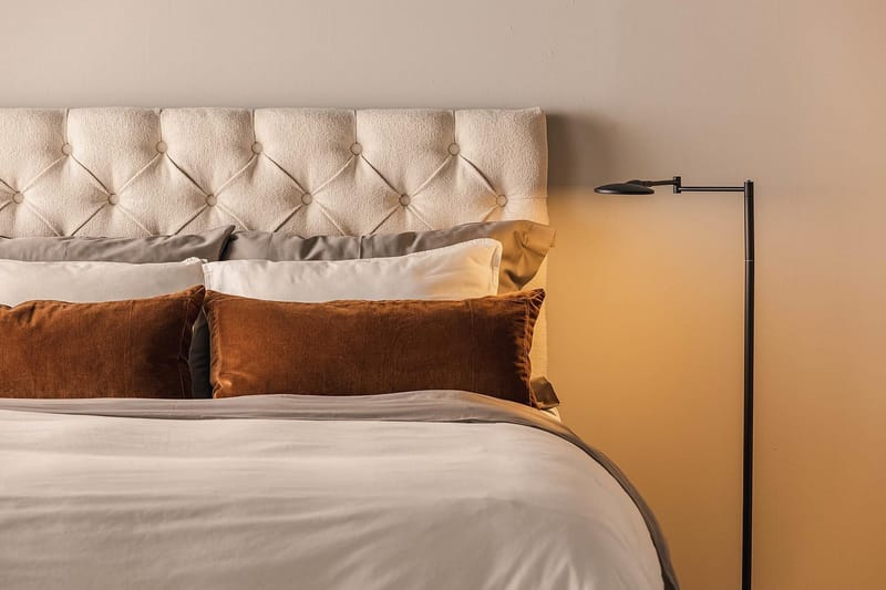 Oslo Lyx Sängpaket Kontinentalsäng 120x200 cm - Ljusbeige - Products - Möbler - Säng - Kontinentalsäng