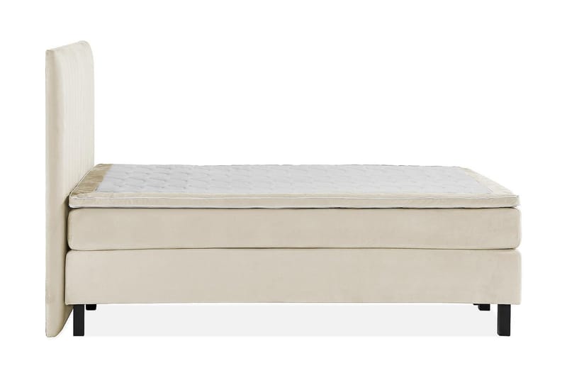 Princess Kontinentalsäng 120x200cm - Beige/Sammet - Products - Möbler - Säng - Kontinentalsäng