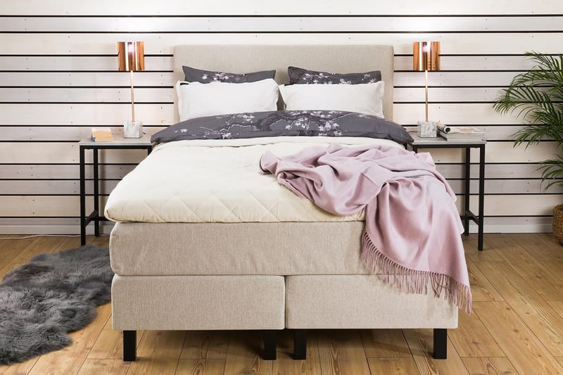 Princess Kontinentalsäng 140x200cm - Beige - Products - Möbler - Säng - Kontinentalsäng