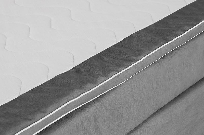 Princess Kontinentalsäng 140x200cm - Mörkgrå/Sammet - Products - Möbler - Säng - Kontinentalsäng