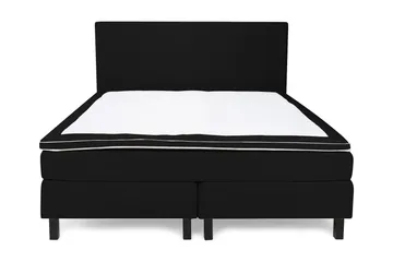 Utan sänggavel - Svart