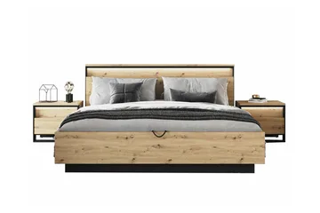 Rathmore Sängram 180x200 cm Black - Products - Möbler - Säng - Sängram & sängstomme