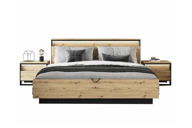 Rathmore Sängram 180x200 cm Black