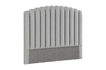 Davia Sänggavel 120 cm - Ljusgrå/Sammet - Products - Möbler - Säng - Sängtillbehör & sänggavel - Sänggavel