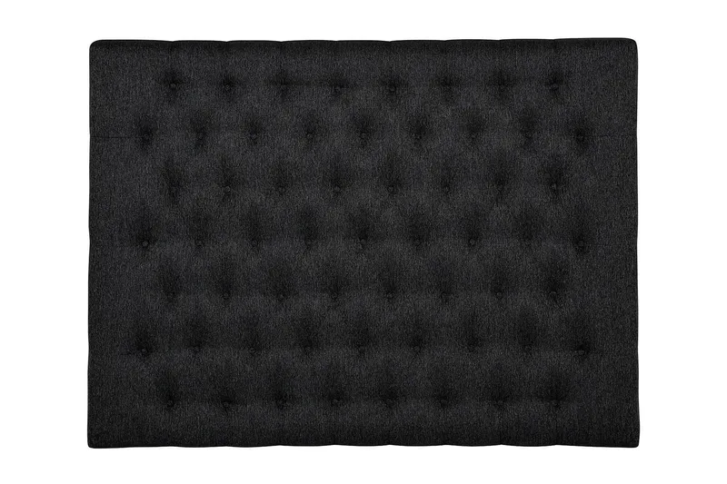 Lucky Diamant Sänggavel 160 cm, Svart/Grå