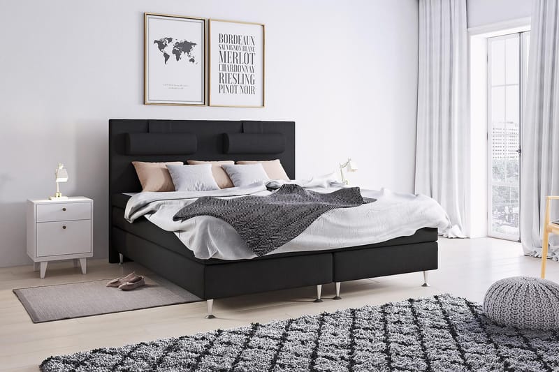 Meja Nackkudde 1-pack - Svart - Products - Möbler - Säng - Sängtillbehör & sänggavel - Nackkudde till säng