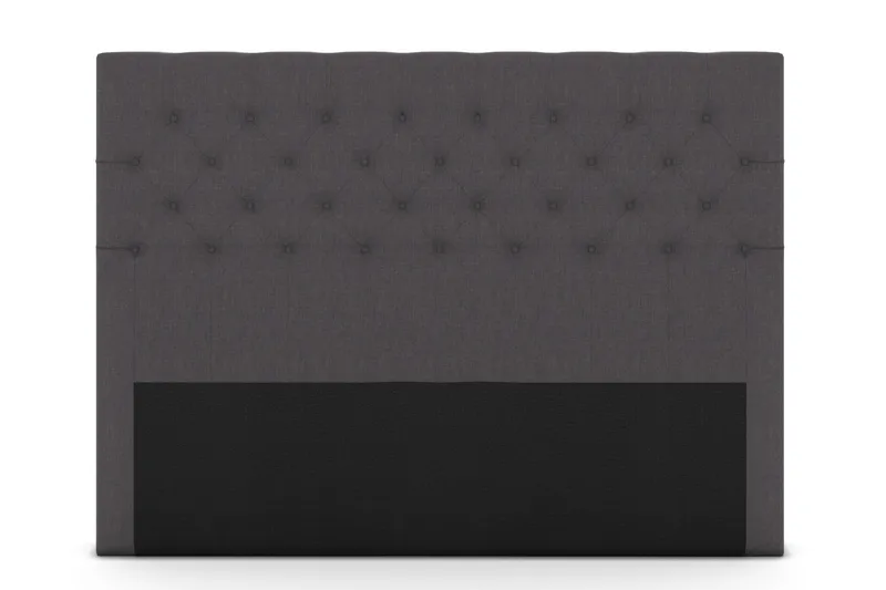 Select Djuphäftad Sänggavel 210 cm, Mörkgrå