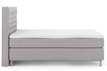 Select No 3 Komplett Sängpaket 120x200 Fast - Ljusgrå/Metall - Products - Möbler - Säng - Enkelsäng