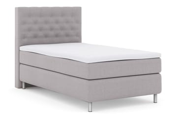 Select No 3 Komplett Sängpaket 120x200 Fast - Ljusgrå/Metall - Products - Möbler - Säng - Enkelsäng