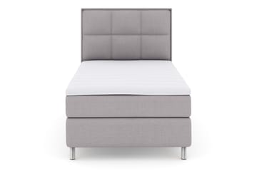 Select Rutig Sänggavel 120 cm - Ljusgrå