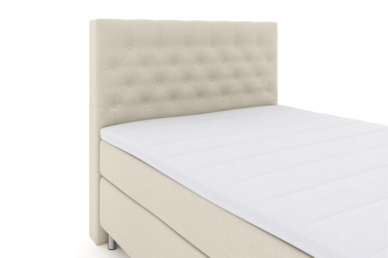 Select No 3 Komplett Sängpaket 140x200 Fast/Medium - Beige/Metall - Products - Möbler - Säng - Kontinentalsäng